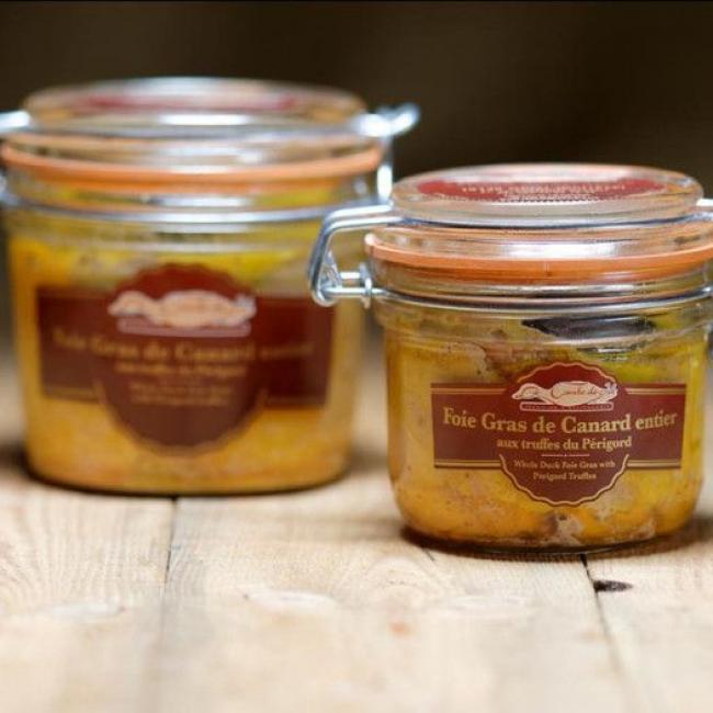 Foie gras de canard truff&eacute;