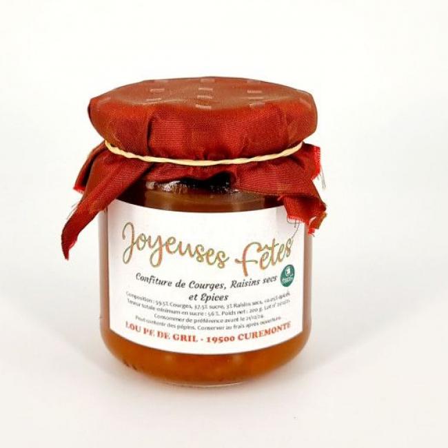 Confiture  Joyeuses Fêtes