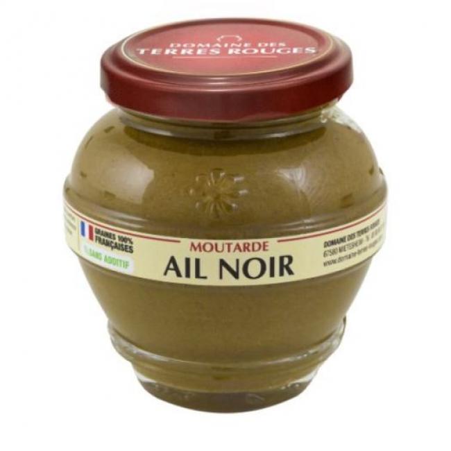 Moutarde &agrave; l'ail noir