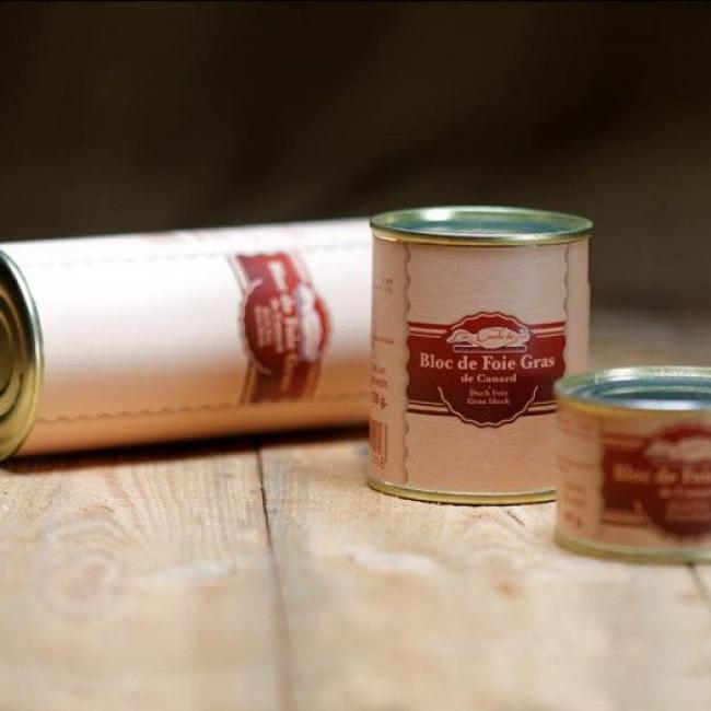 Bloc de foie gras de canard