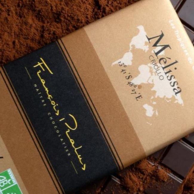 Tablette chocolat lait M&eacute;lissa 45% Pralus