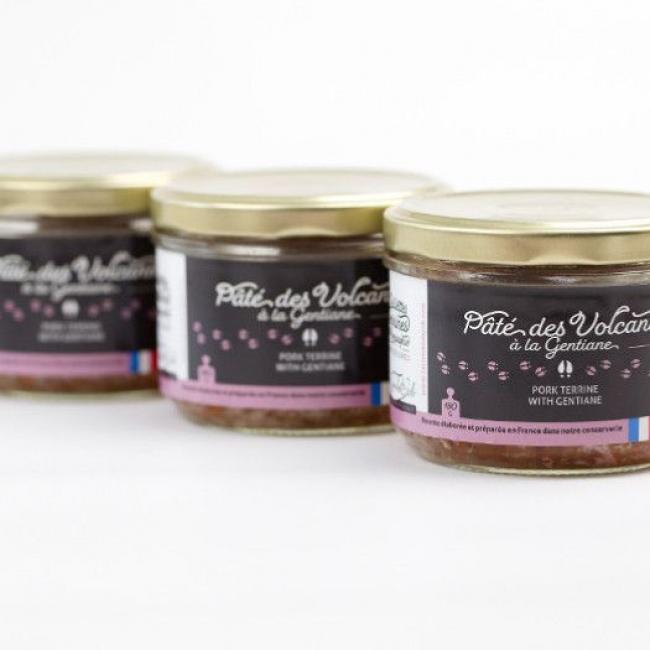 Pâté des volcans à la gentiane