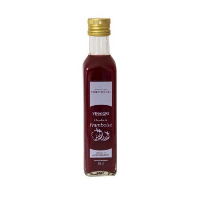 Vinaigre à la pulpe de framboise