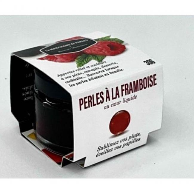 Perles de framboise