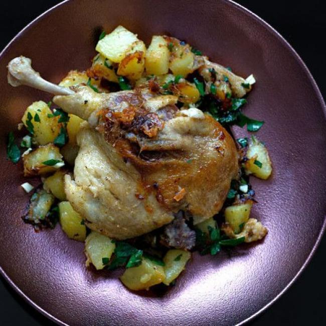 Confit de canard sous vide
