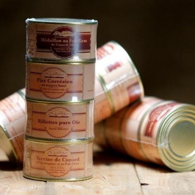 Lot de 4 pâtés