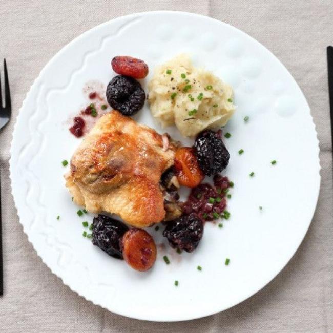 Cuisse de canard confite individuelle sous vide
