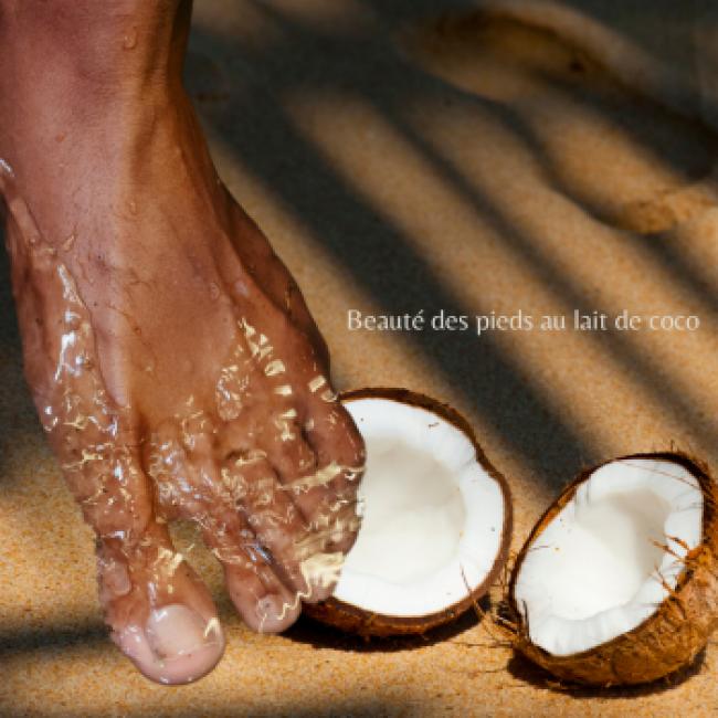   SPA beauté des pieds au lait de coco 