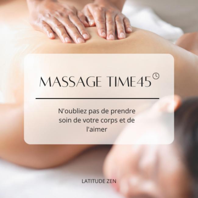 Massage solo aux huiles green spa 45 minutes