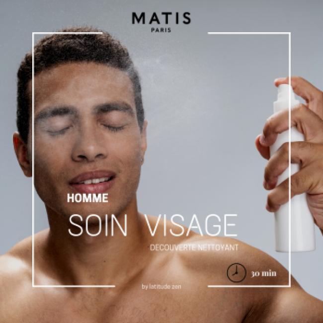   Soin visage homme découverte 