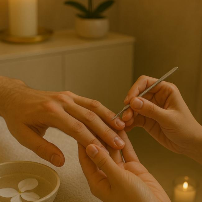 Spa manucure soin des mains homme 60 min