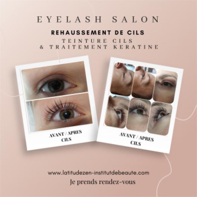   Rehaussement de cils un regard intense et pétillant ! 