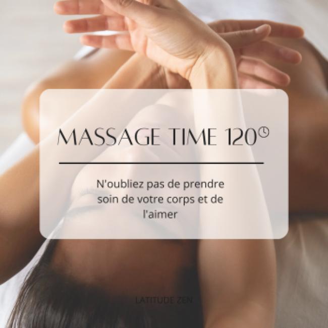   Massage solo aux huiles green spa 120 minutes 