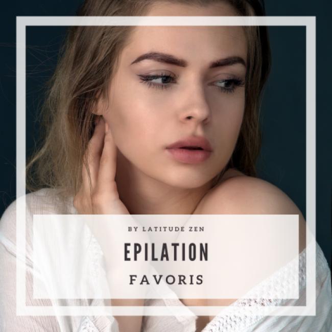 épilation femme des favoris visage cire épiloderm