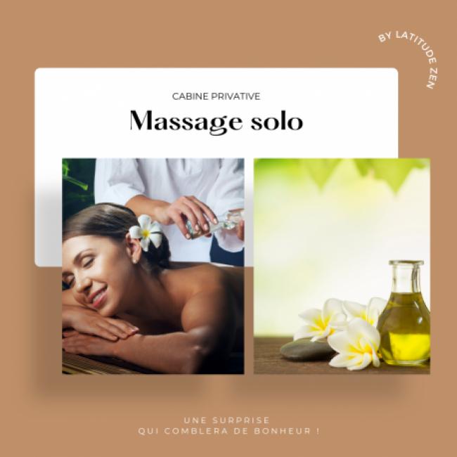 Massage solo 45 MIN