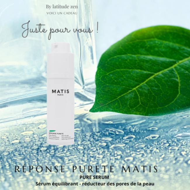 Pure sérum - réponse pureté - sérum équilibrant, réducteur de pores