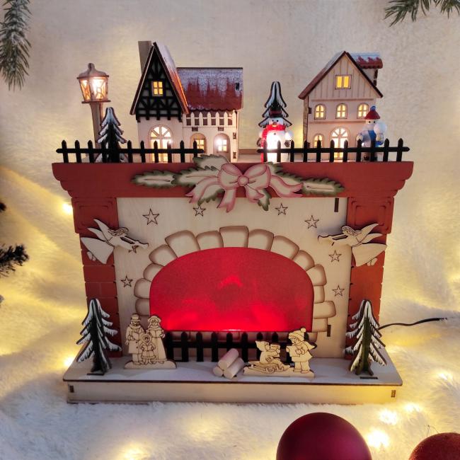 CHEMINEE LUMINEUSE DE NO&Euml;L