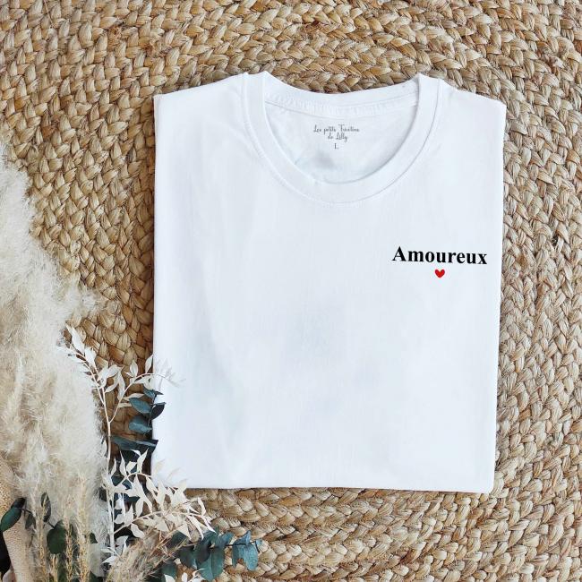 TEE-SHIRT HOMME "AMOUREUX"