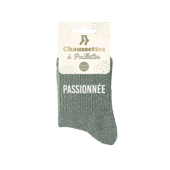CHAUSSETTES A PAILLETTES - PASSIONNEE