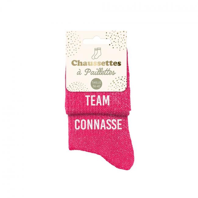 CHAUSSETTES A PAILLETTES - DUO TEAM CONNASSE