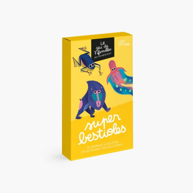 JEU DE 7 FAMILLES - SUPER BESTIOLES