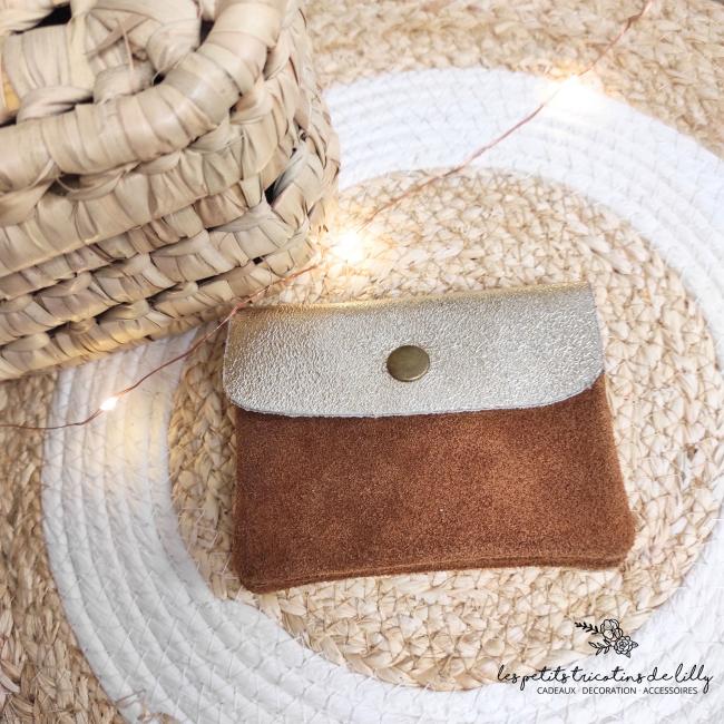 PETIT PORTE MONNAIE - CAMEL