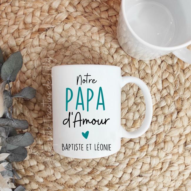 MUG "NOTRE PAPA D'AMOUR"