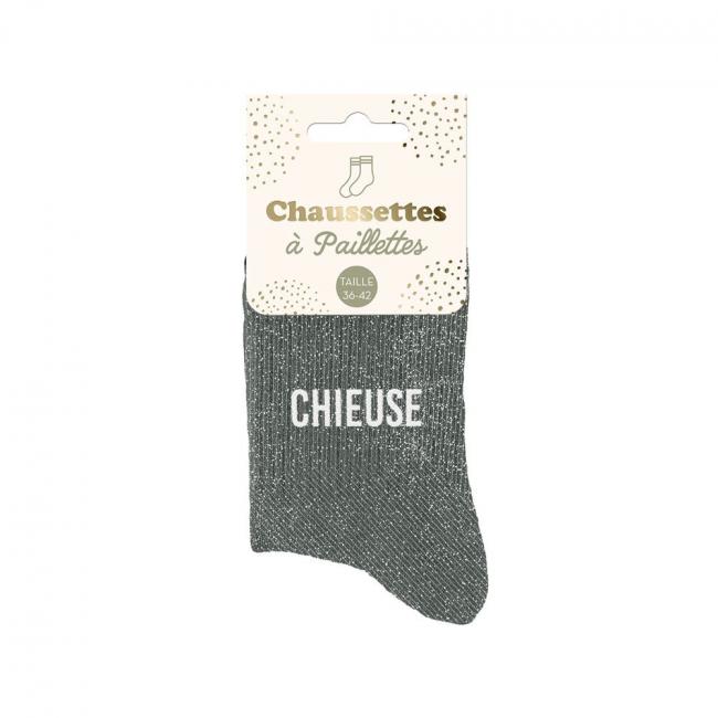 CHAUSSETTES A PAILLETTES - CHIEUSE