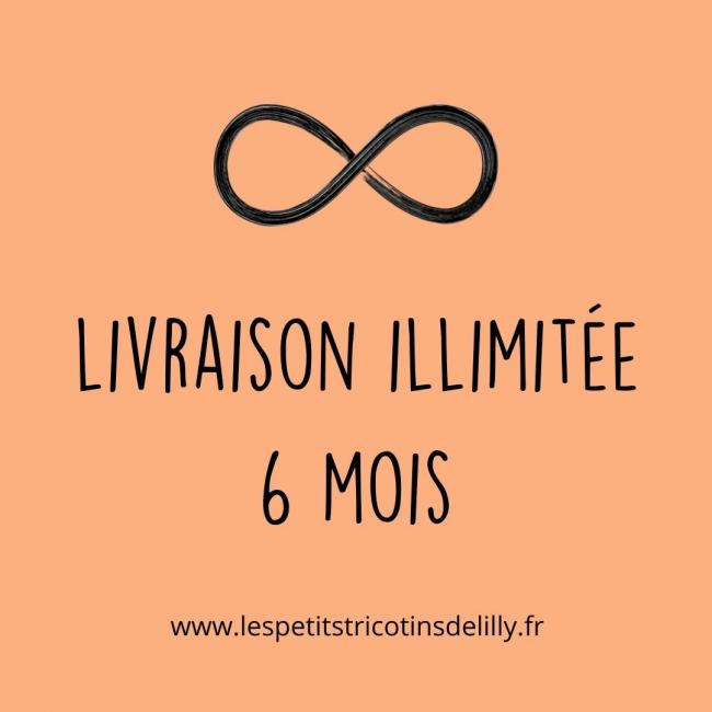 Livraison illimitée - 6 mois