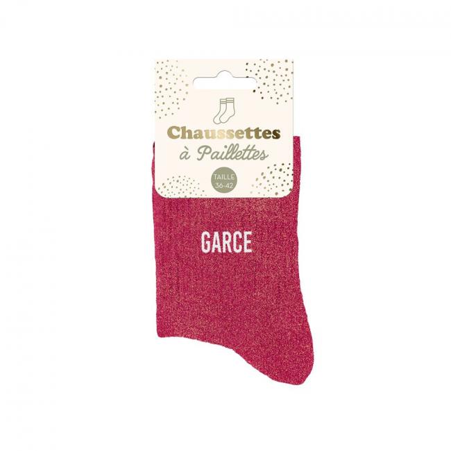 CHAUSSETTES A PAILLETTES - GARCE