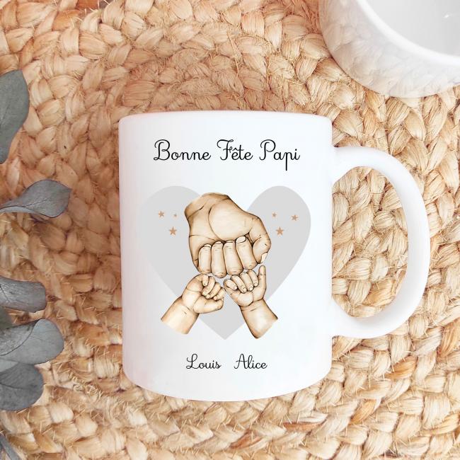 MUG "POIGNEES PAPY"