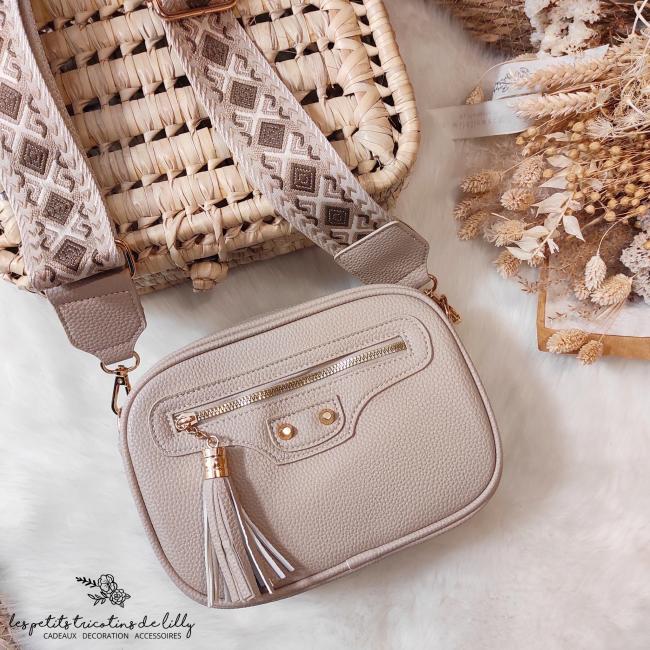 SAC BANDOULIERE - BEIGE