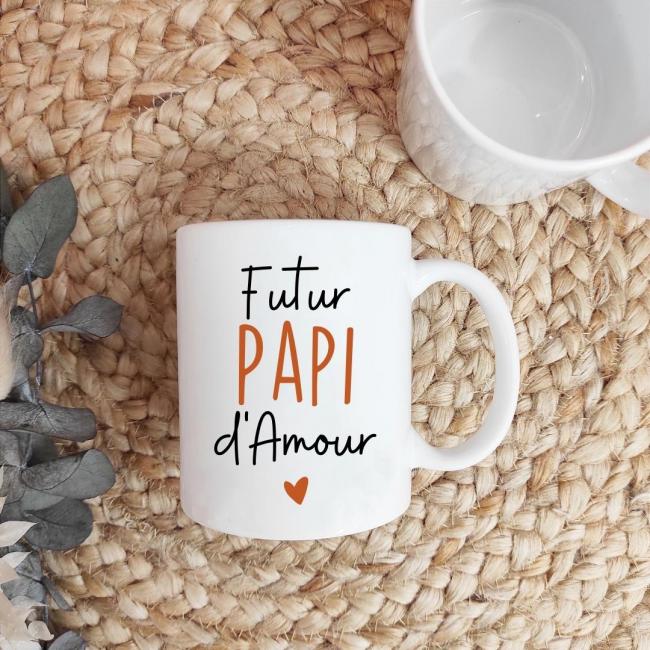 MUG FUTUR PAPI PERSONNALISE