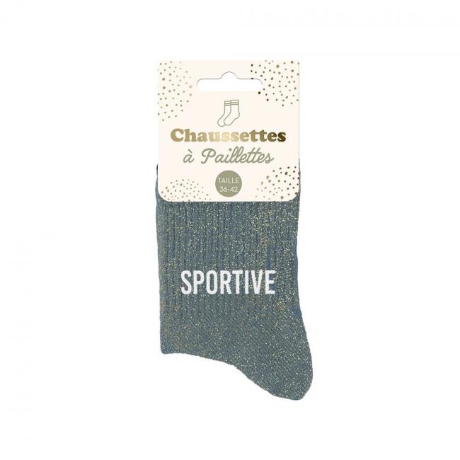 CHAUSSETTES A PAILLETTES - SPORTIVE