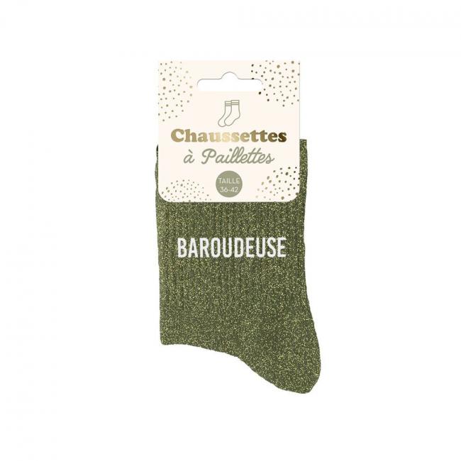 CHAUSSETTES A PAILLETTES - BAROUDEUSE