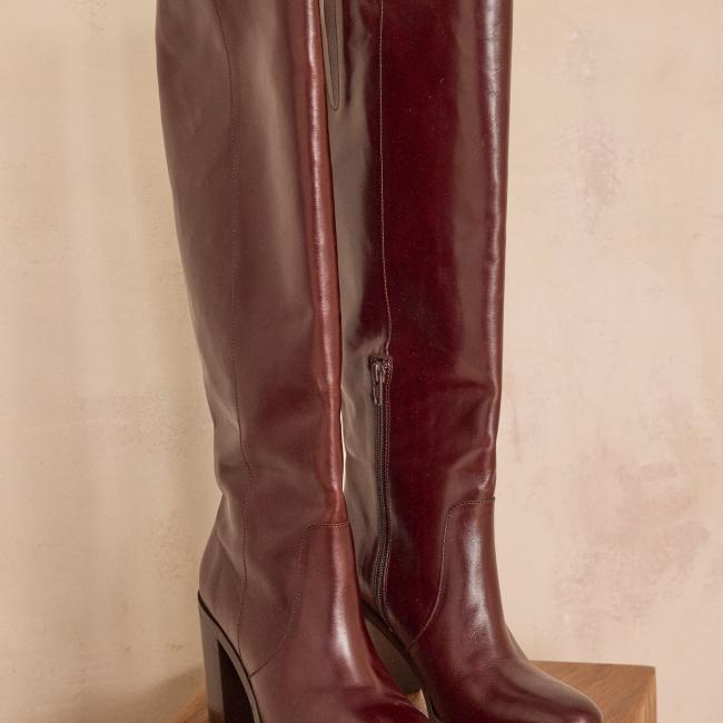 Bottes VANESSA en cuir