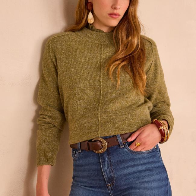 Pull chiné CLINTON en 100% laine