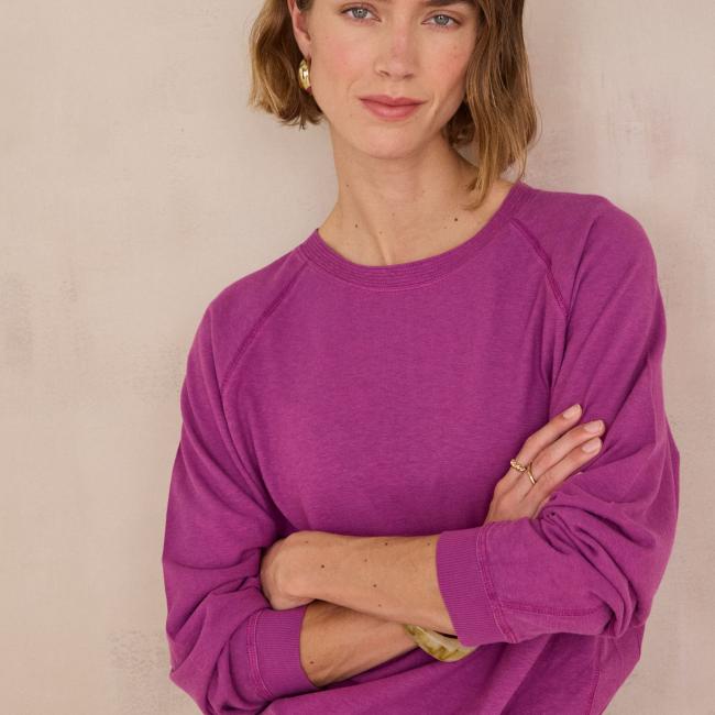 T-shirt en chanvre et coton LOUISON