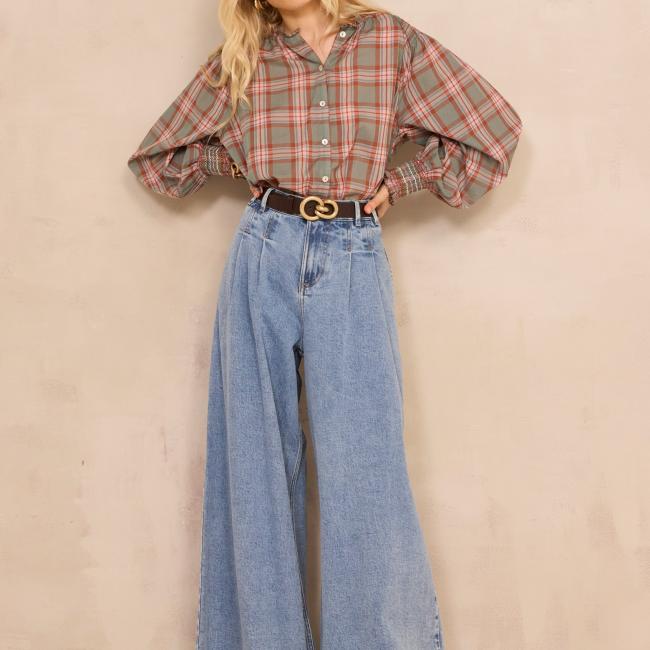 Jean large en coton SIGGIE