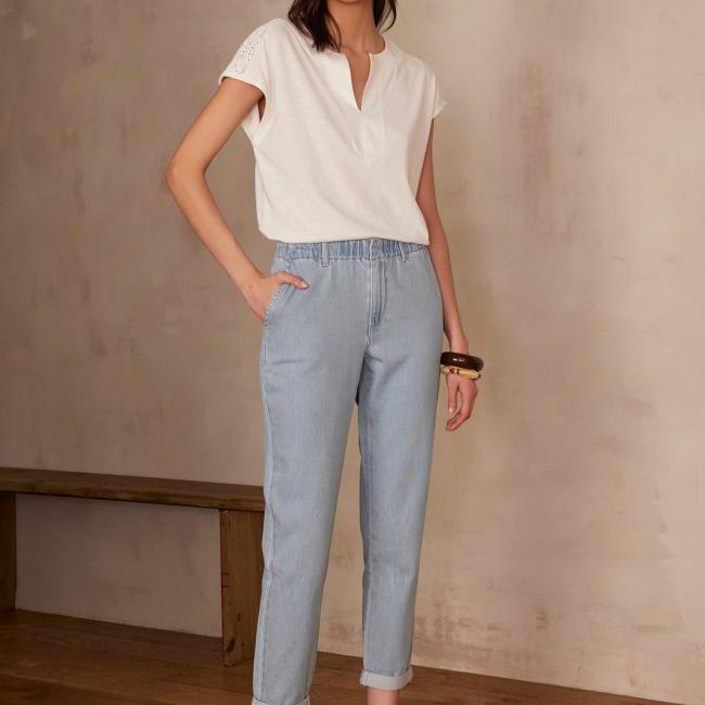Pantalon chino SABIL en coton