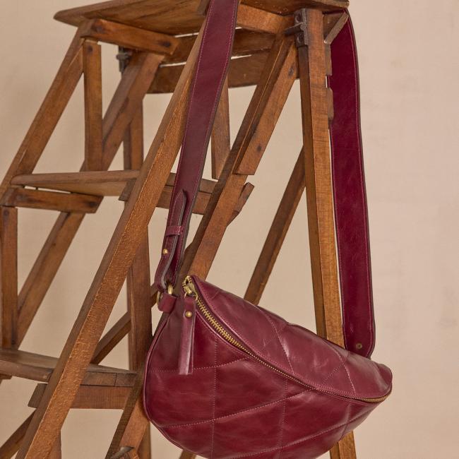 Sac banane GABY en cuir