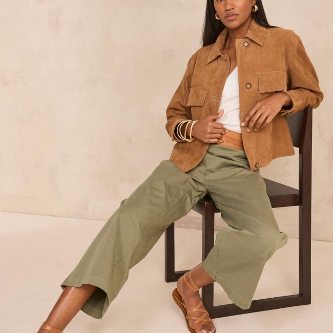 Pantalon large BERTHIE