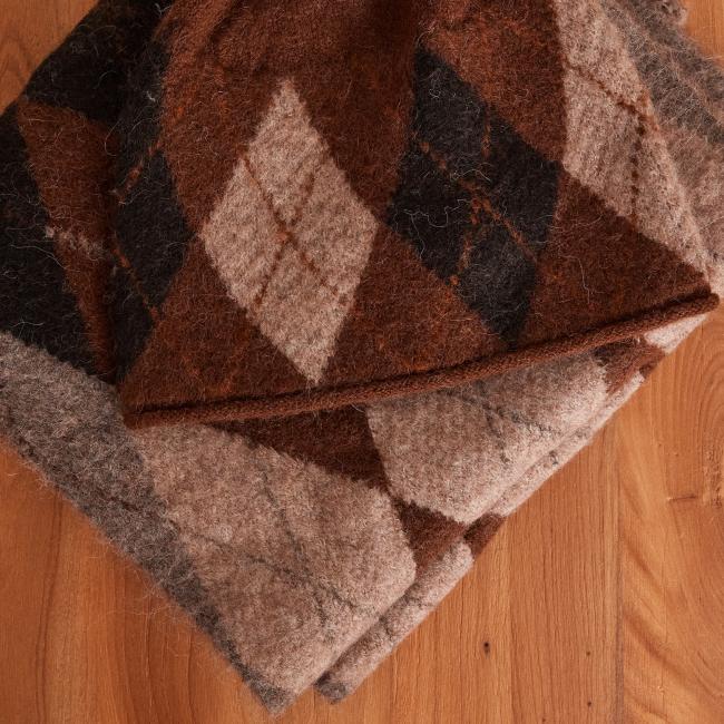 Bonnet HIDAYA en laine et alpaga