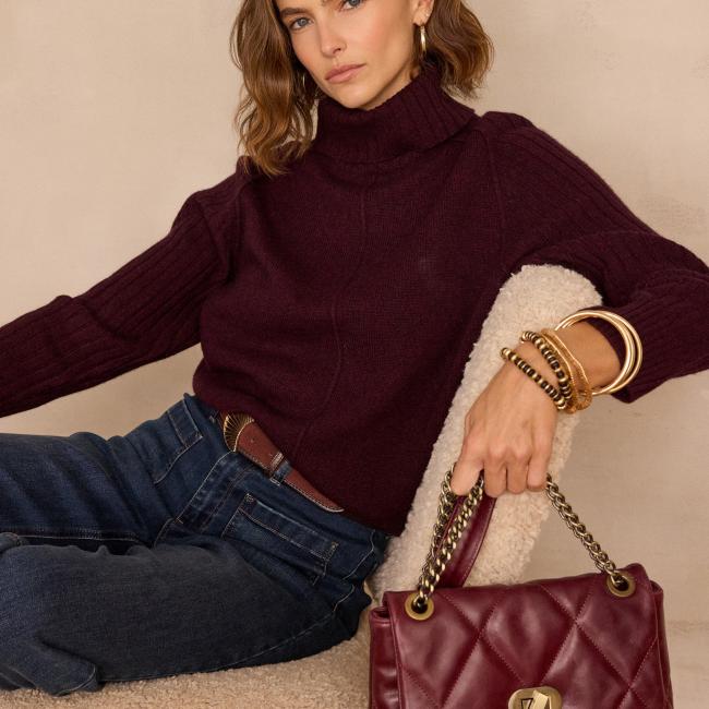 Pull BLAISE en laine et yak