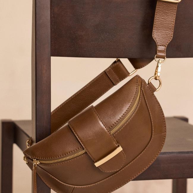Sac banane en cuir MARCEL
