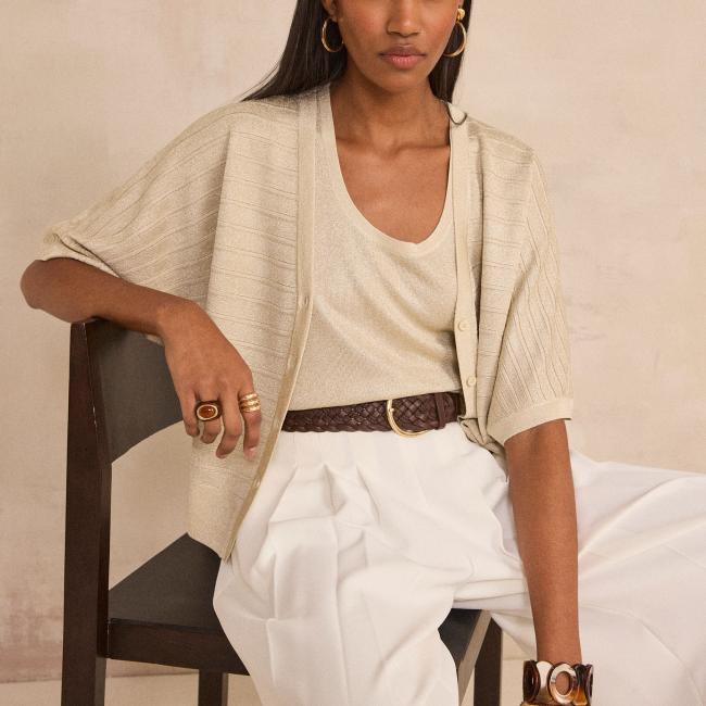 Gilet manches 3/4 PALMYR