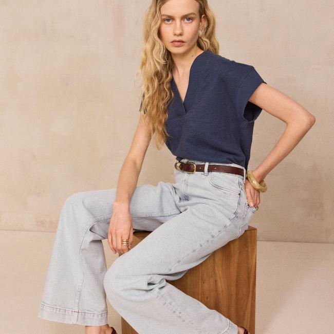 T-shirt manches courtes en coton LYS