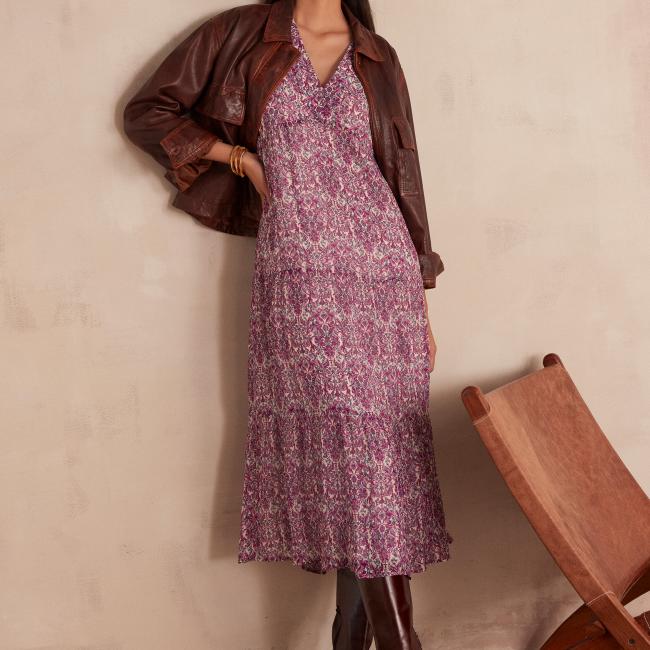 Robe ALBINA imprim&eacute;e