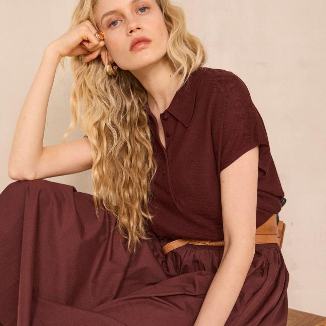 Pull manches courtes PAIGE