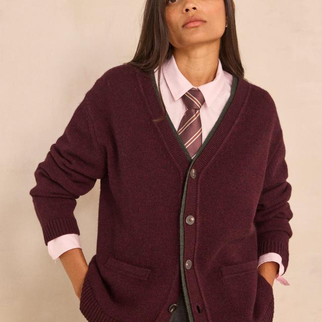 Gilet manches longues en maille dense LOVELY